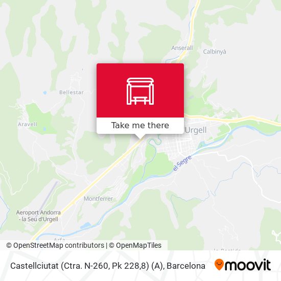 Castellciutat (Ctra. N-260, Pk 228,8) (A) map