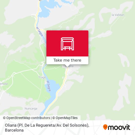 Oliana (Pl. De La Reguereta / Av. Del Solsonès) map