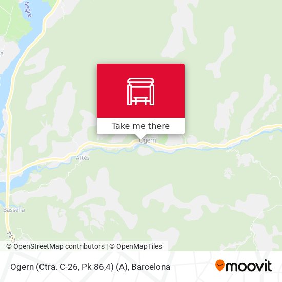 Ogern (Ctra. C-26, Pk 86,4) (A) map