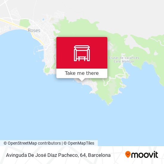 Avinguda De José Díaz Pacheco, 64 map