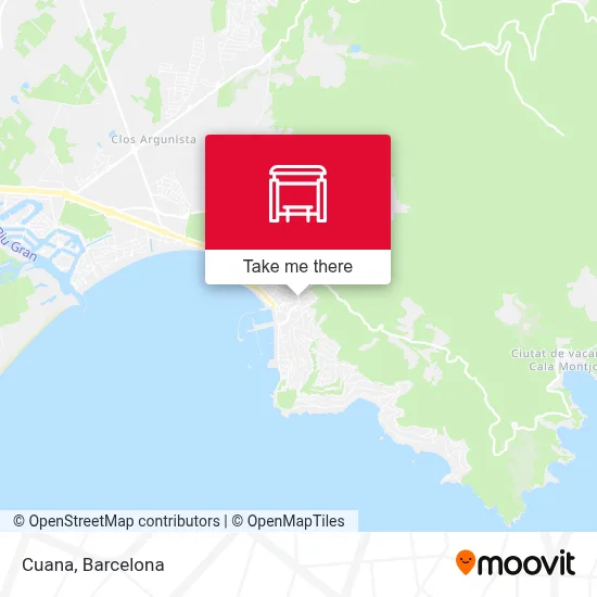 Cuana map