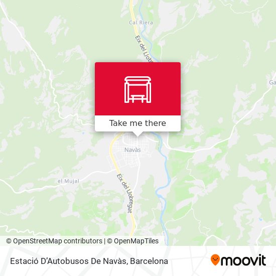 Estació D’Autobusos De Navàs map