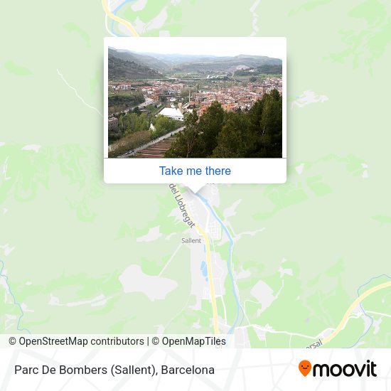 Parc De Bombers (Sallent) map