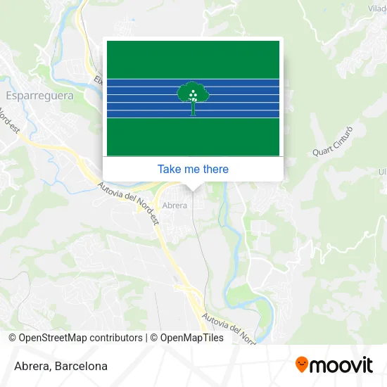 Abrera map