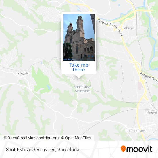 mapa Sant Esteve Sesrovires