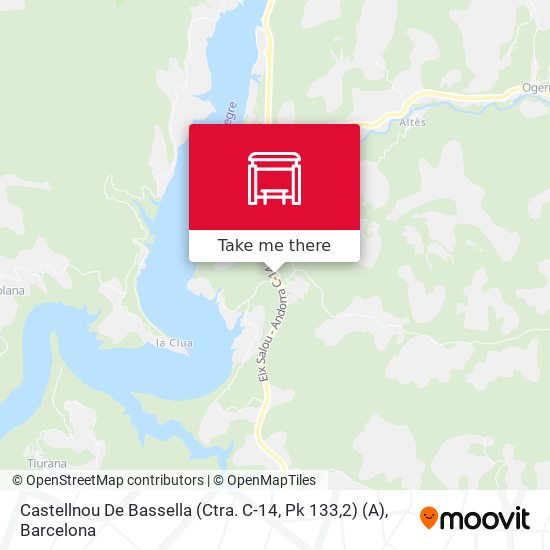 Castellnou De Bassella (Ctra. C-14, Pk 133,2) (A) map