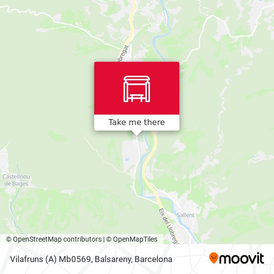 Vilafruns (A) Mb0569, Balsareny map