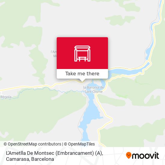 L’Ametlla De Montsec (Embrancament) (A), Camarasa map