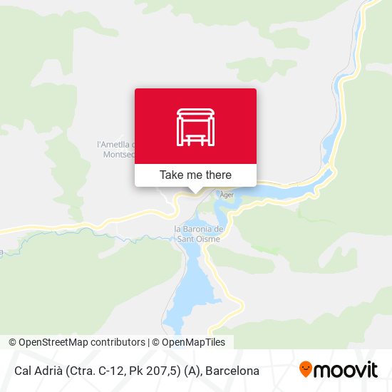 Cal Adrià (Ctra. C-12, Pk 207,5) (A) map
