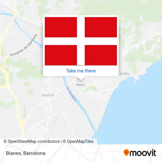 Blanes map