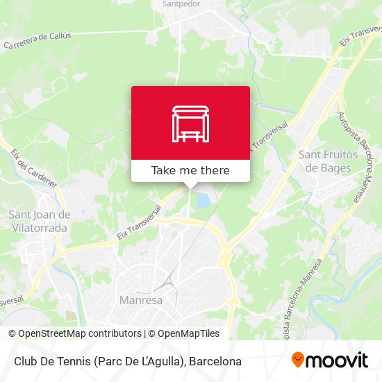 Club De Tennis (Parc De L’Agulla) map