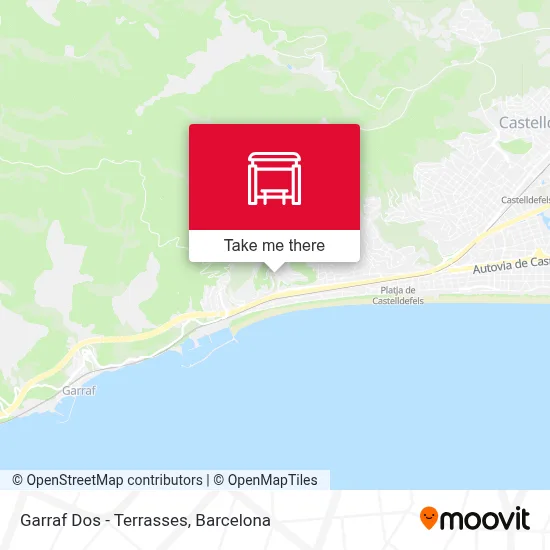 Garraf Dos - Terrasses map