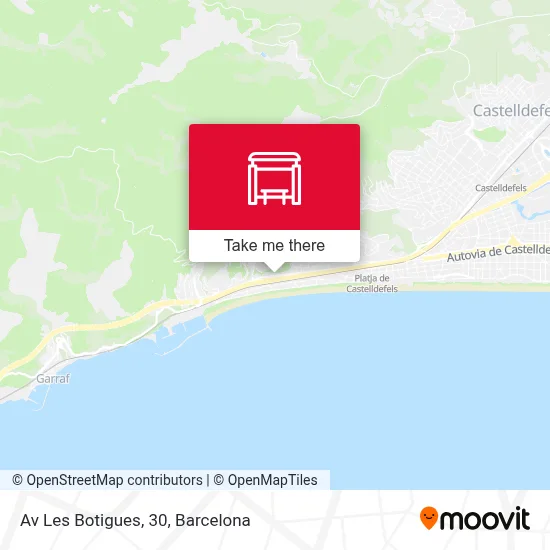 Av Les Botigues, 30 map