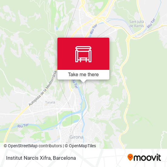Institut Narcís Xifra map