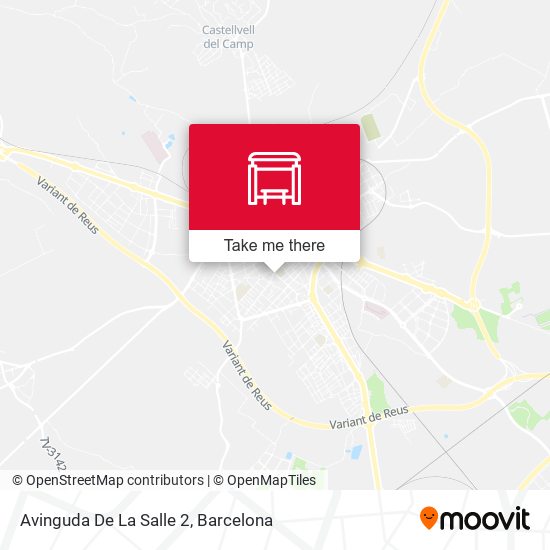 Avinguda De La Salle 2 map