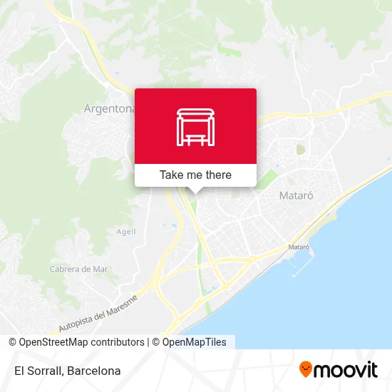 El Sorrall map