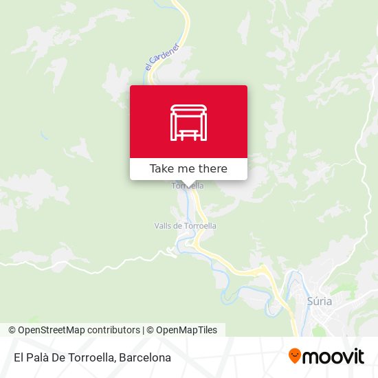 El Palà De Torroella map