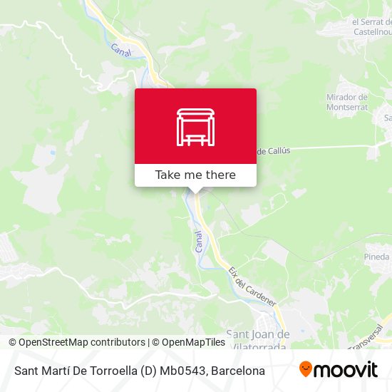 Sant Martí De Torroella (D) Mb0543 map