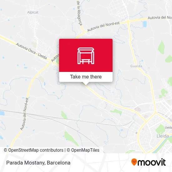 Parada Mostany map