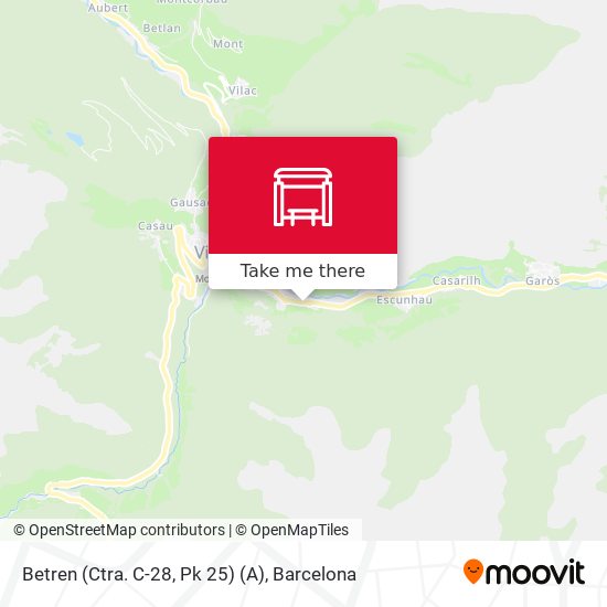 Betren (Ctra. C-28, Pk 25) (A) map