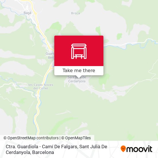 Ctra. Guardiola - Camí De Falgars, Sant Julià De Cerdanyola map
