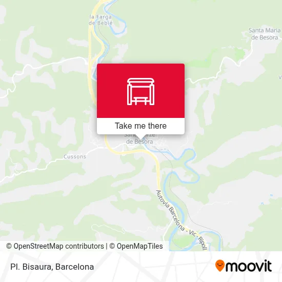 Pl. Bisaura map