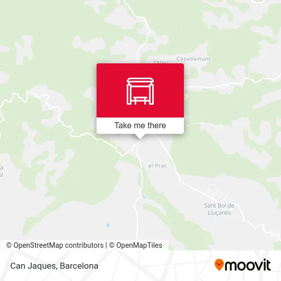 mapa Can Jaques