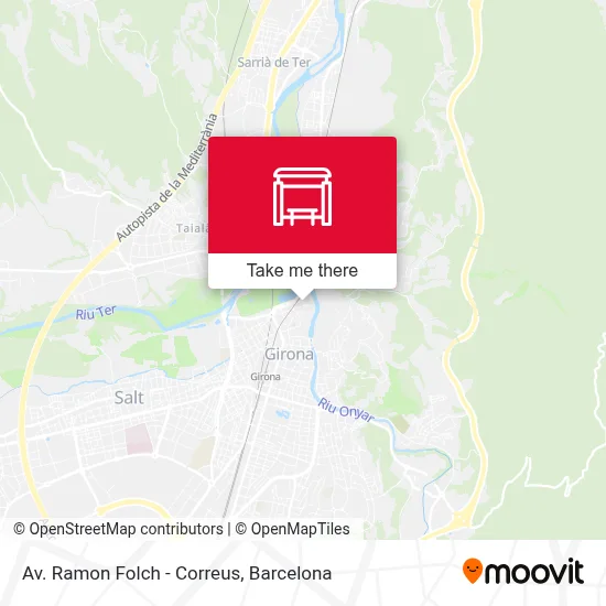 Av. Ramon Folch - Correus map
