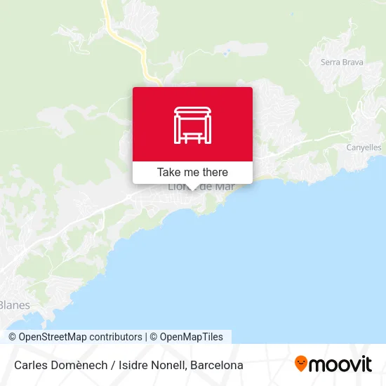 Carles Domènech / Isidre Nonell map