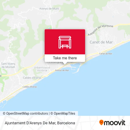 Ajuntament D'Arenys De Mar map