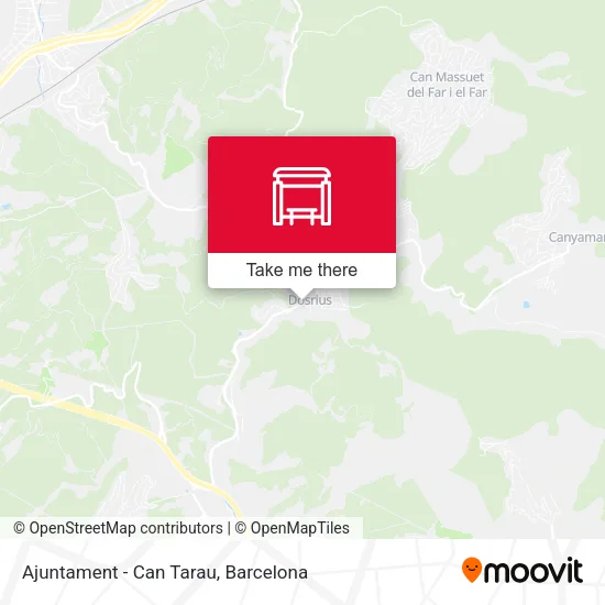 Ajuntament - Can Tarau map