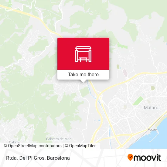 mapa Rtda. Del Pi Gros