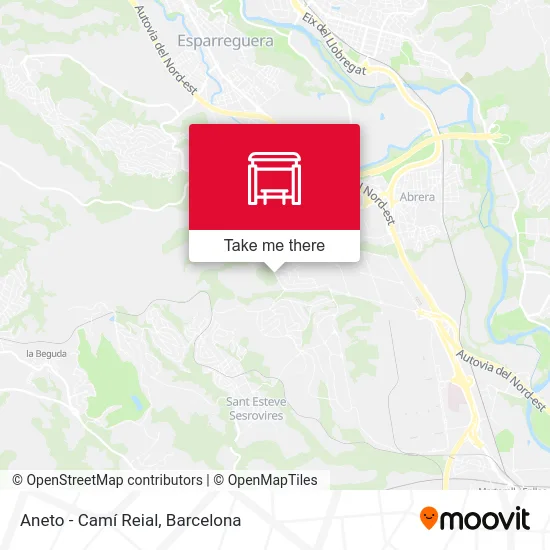 Aneto - Camí Reial map