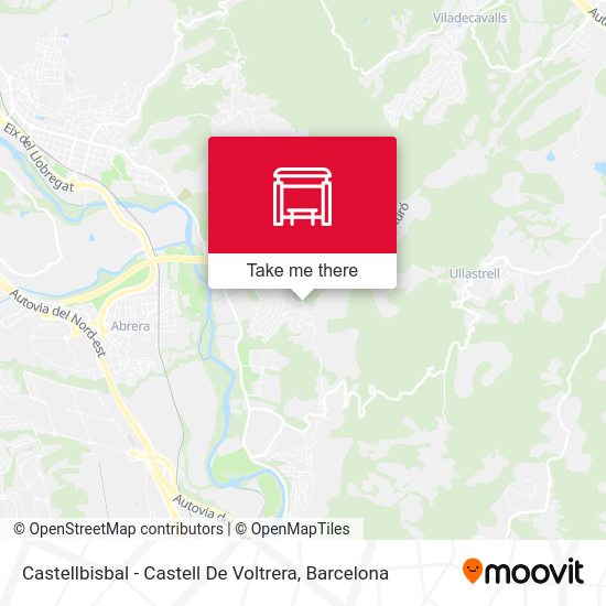 Castellbisbal - Castell De Voltrera map
