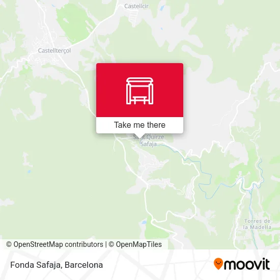 Fonda Safaja map