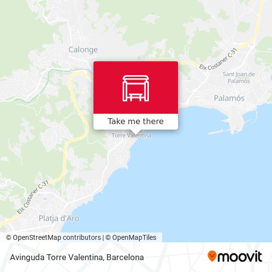 Avinguda Torre Valentina map