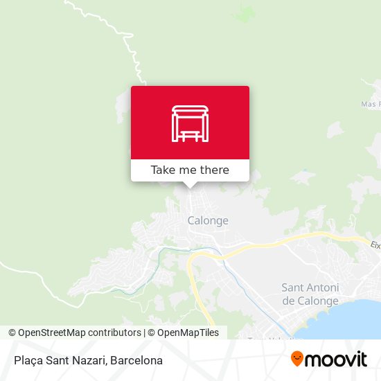 Plaça Sant Nazari map