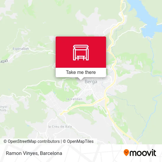 mapa Ramon Vinyes