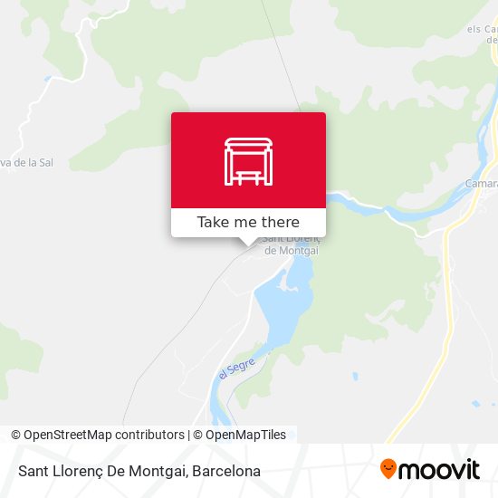 Sant Llorenç De Montgai map