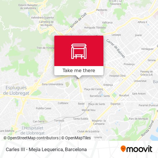 Carles III - Mejía Lequerica map