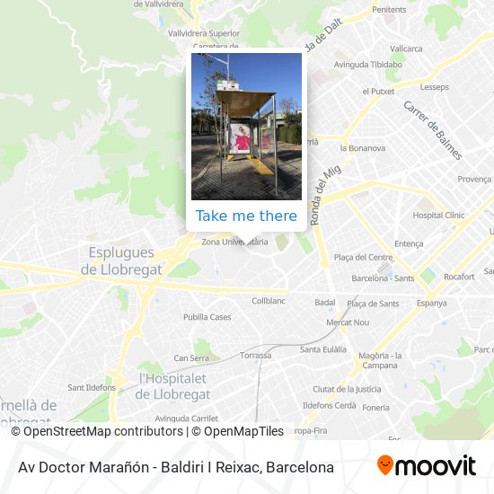Av Doctor Marañón - Baldiri I Reixac map