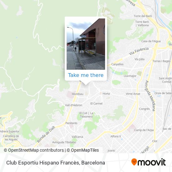 Club Esportiu Hispano Francès map