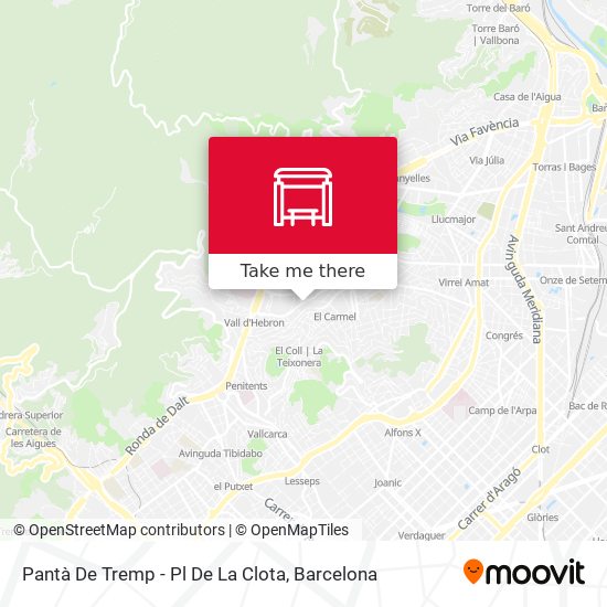 Pantà De Tremp - Pl De La Clota map