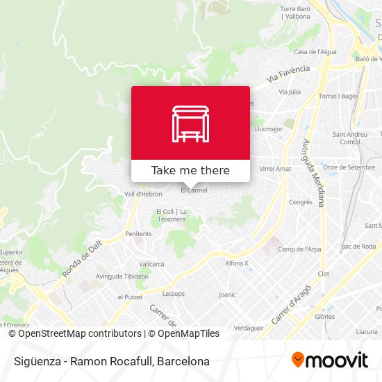 Sigüenza - Ramon Rocafull map