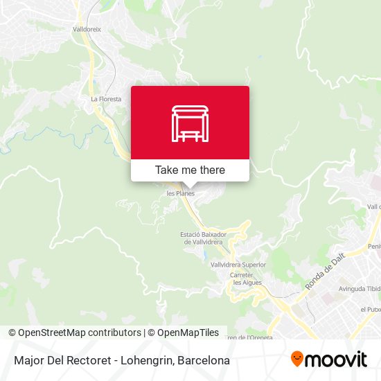 Major Del Rectoret - Lohengrin map