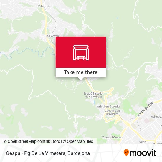 Gespa - Pg De La Vimetera map