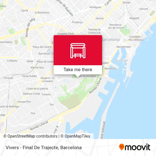 Vivers - Final De Trajecte map