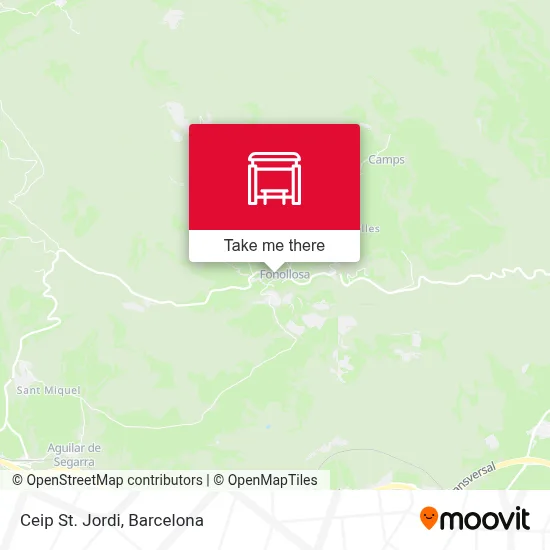 Ceip St. Jordi map