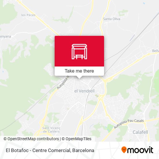 El Botafoc - Centre Comercial map