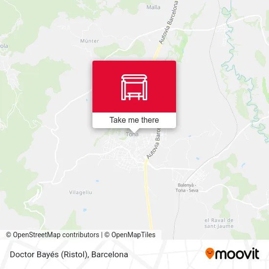 Doctor Bayés (Ristol) map